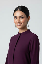 Wool Set Plum Purple